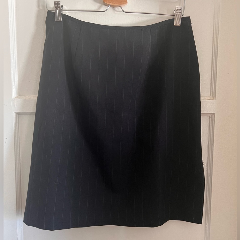 Y2K Teddi Pinstripe Skirt